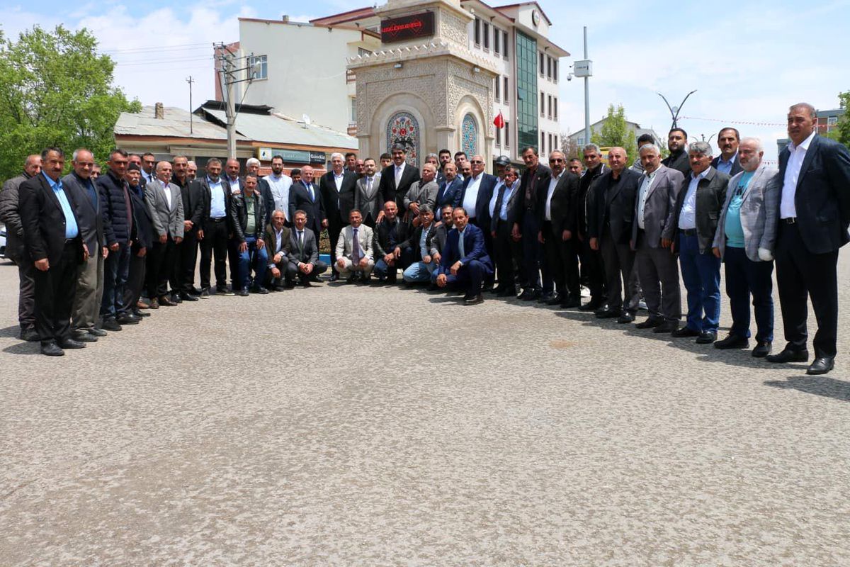 Aşkale\'de bayramlaşma programı