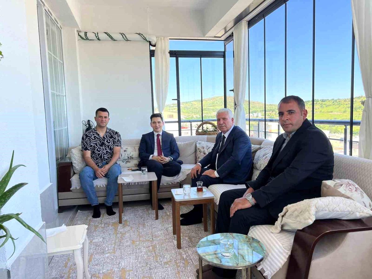 Çermik\'te şehit ailelerine bayram ziyareti