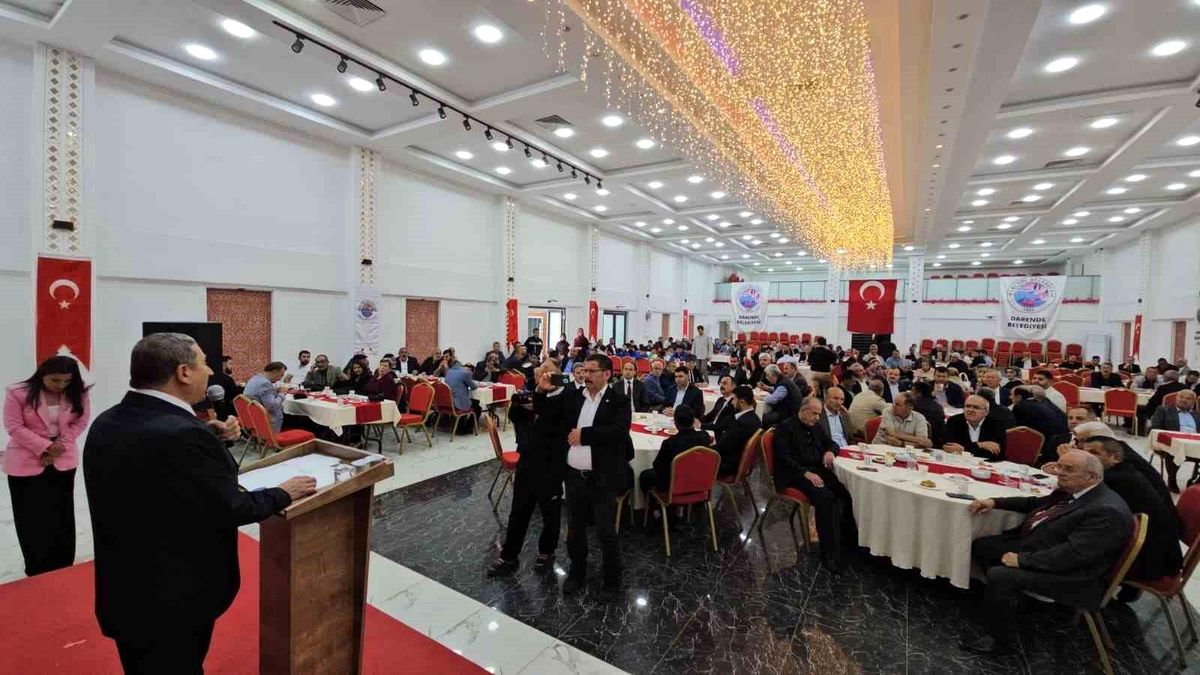 Darende\'de bayramlaşma programı düzenlendi