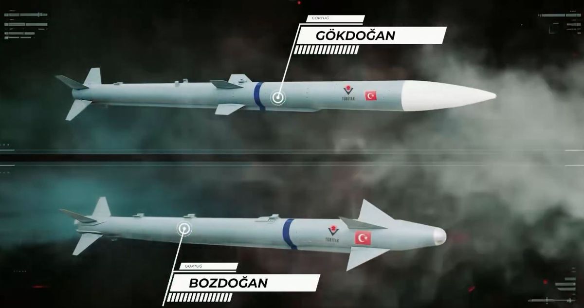 GÖKDOĞAN ve BOZDOĞAN Füzeleri Testleri Tamamlandı