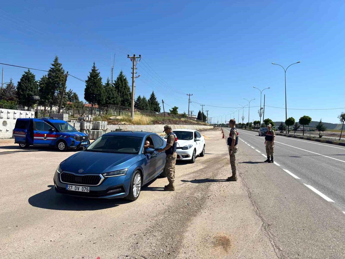 Gaziantep\'te Dronlu Bayram Trafik Denetimi