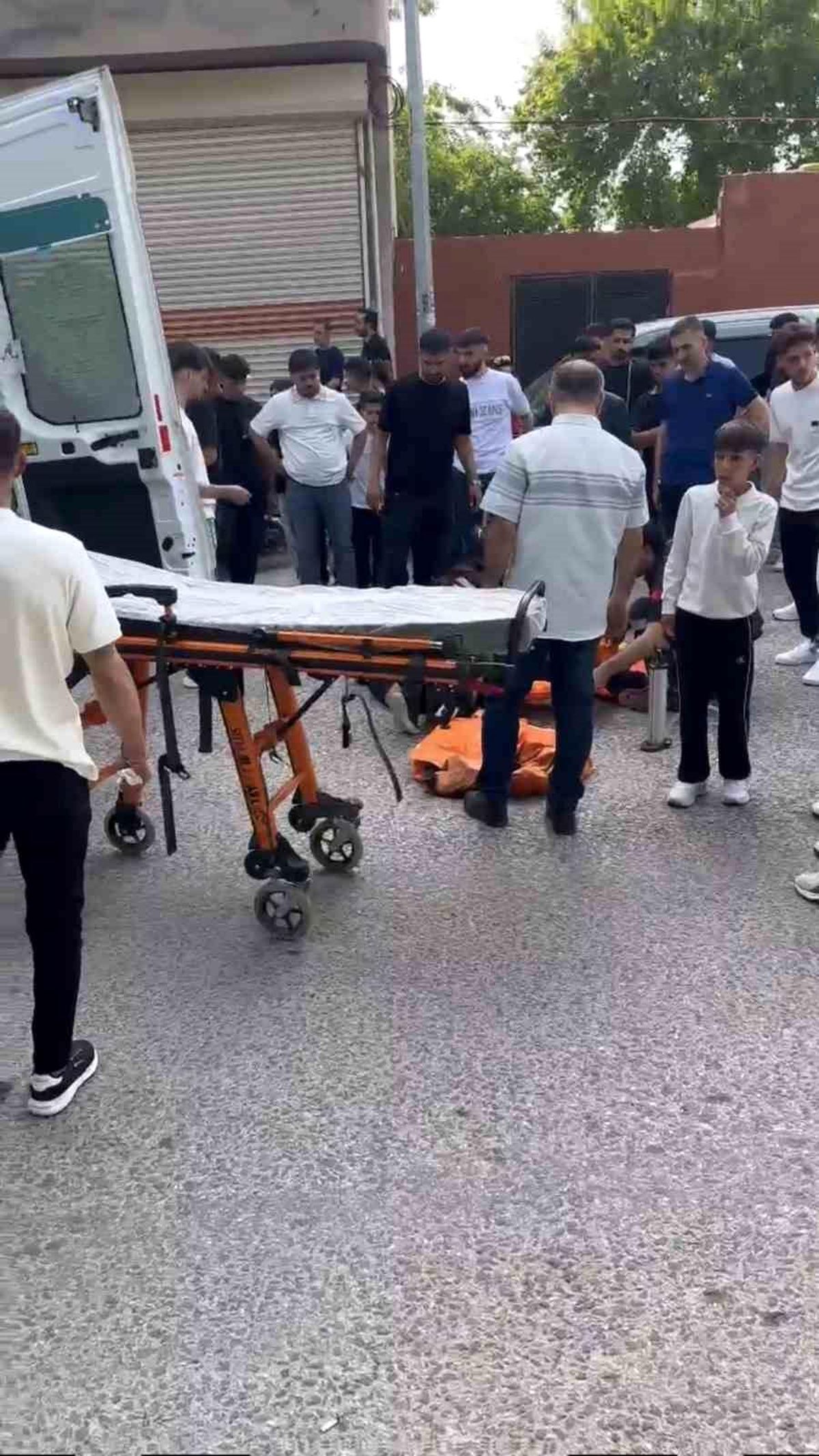 Nusaybin\'de Motosiklet Kız Çocuğuna Çarptı
