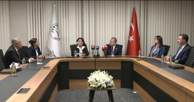 MHP ve DEM Parti bayramlaştı