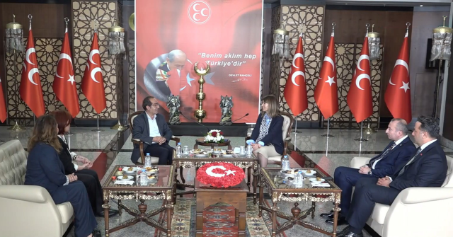 MHP ve DEM Parti bayramlaştı