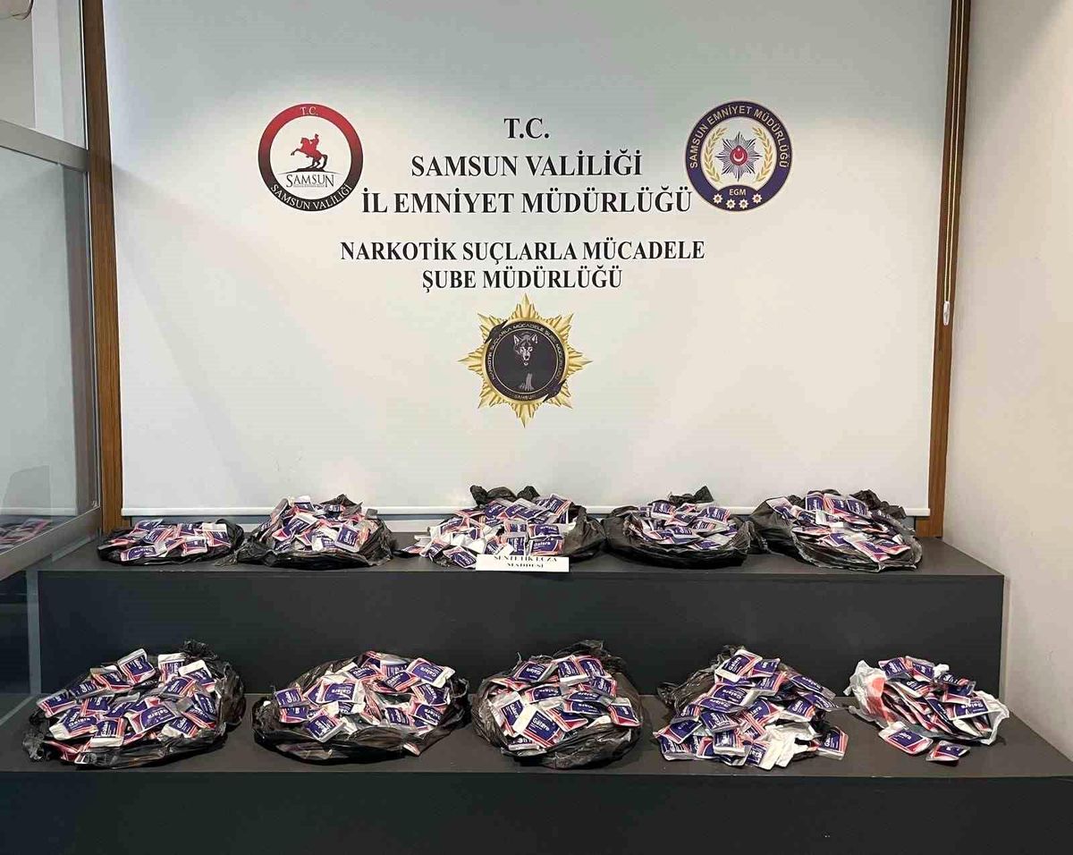 Samsun\'da uyuşturucu operasyonu