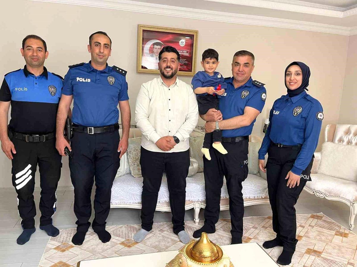 Gölbaşı\'nda şehit ailelerine bayram ziyareti