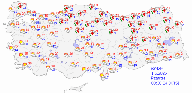 Bayram planları iptal olabilir! Meteoroloji'den 76 ile sağanak alarmı