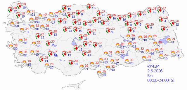 Bayram planları iptal olabilir! Meteoroloji'den 76 ile sağanak alarmı