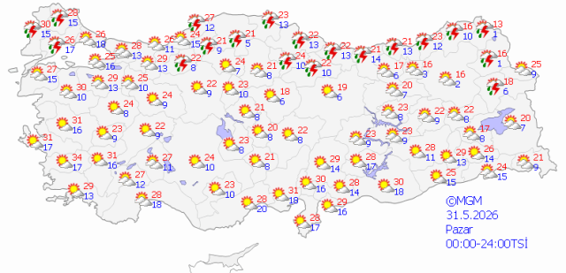 Bayram planları iptal olabilir! Meteoroloji'den 76 ile sağanak alarmı