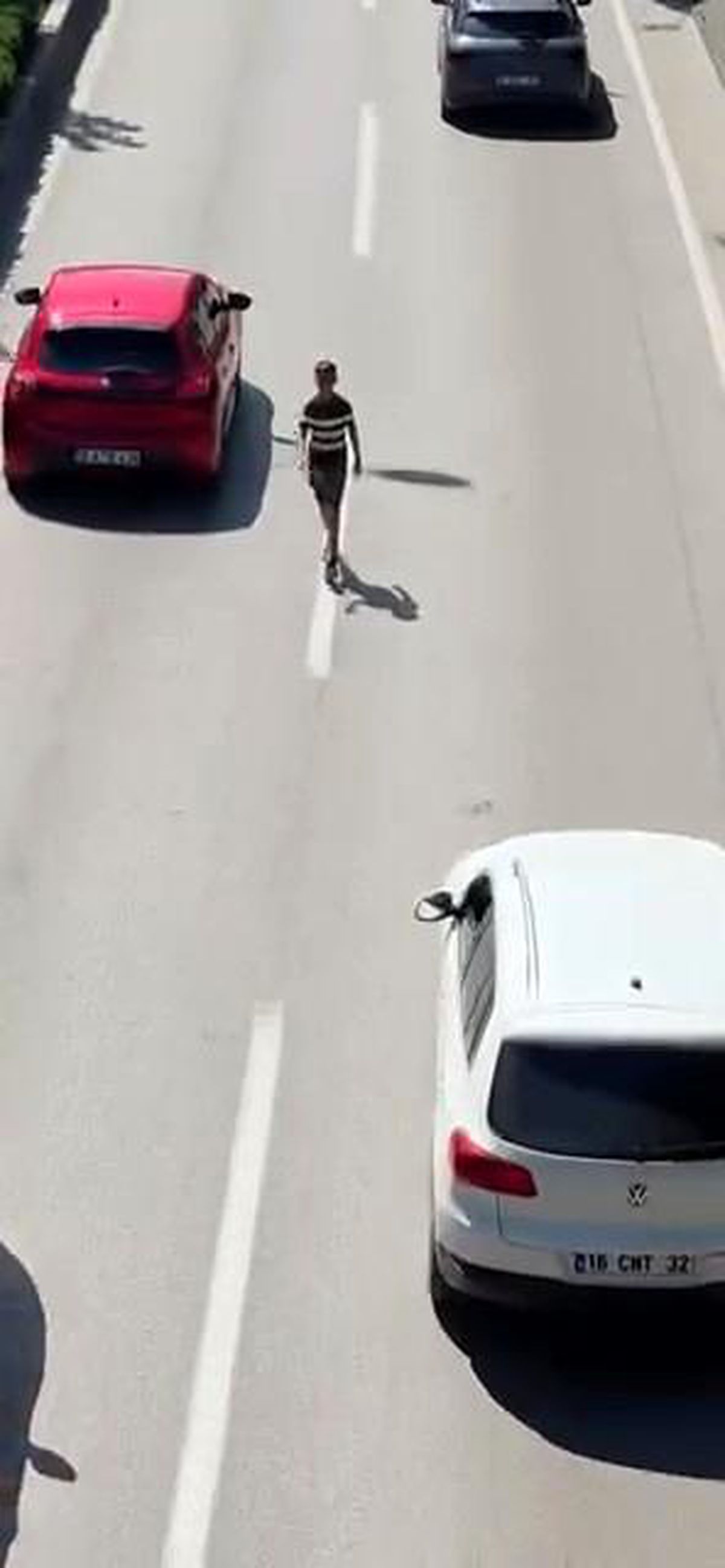 Bursa\'da Çocuk Trafikte Tehlike Yarattı