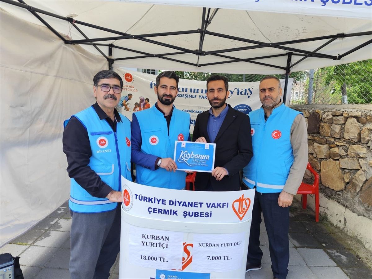 Çermik\'te 230 kurban bağışlandı