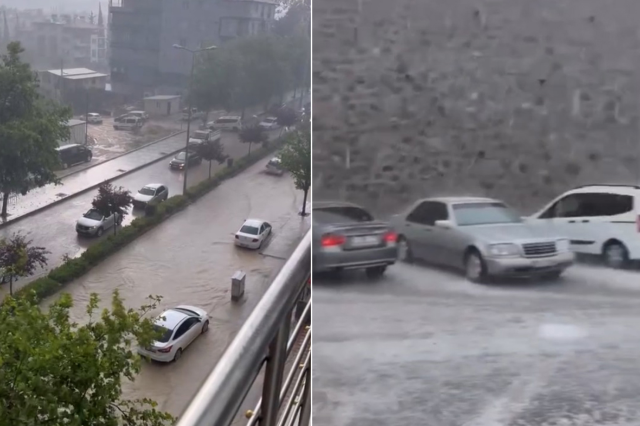 Hatay ve Osmaniye'de Sert Yağışlar