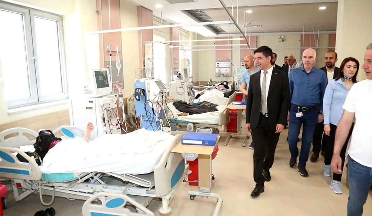 Bayramda Sağlık Personeline Ziyaret