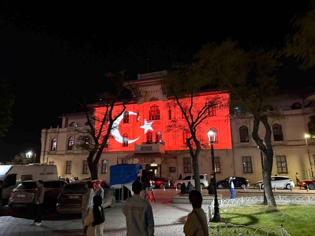 İstanbul'un Fethi İçin Video Mapping Gösterileri