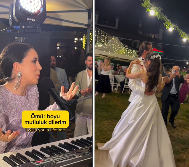 Karsu'dan düğününde yağmur yağan çifte unutulmayacak sürpriz