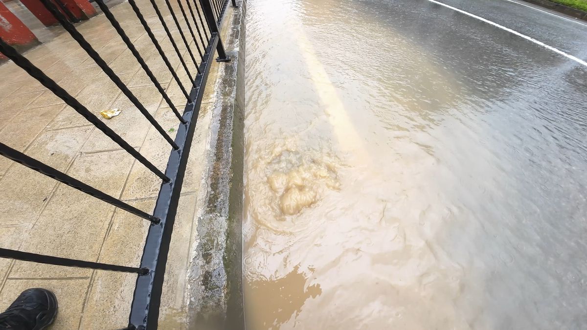 Rize\'de Sağanak Yağışta Su Baskınları