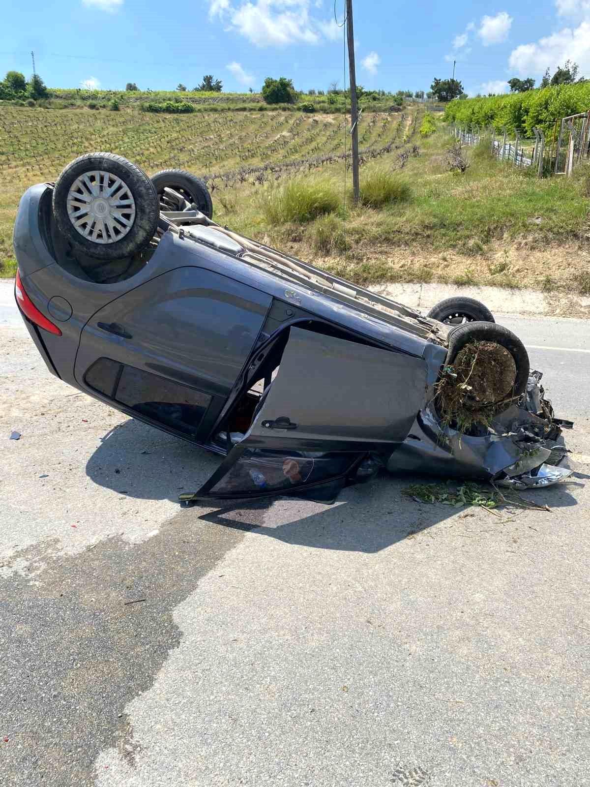 Tarsus\'ta Trafik Kazası: 2 Yaralı