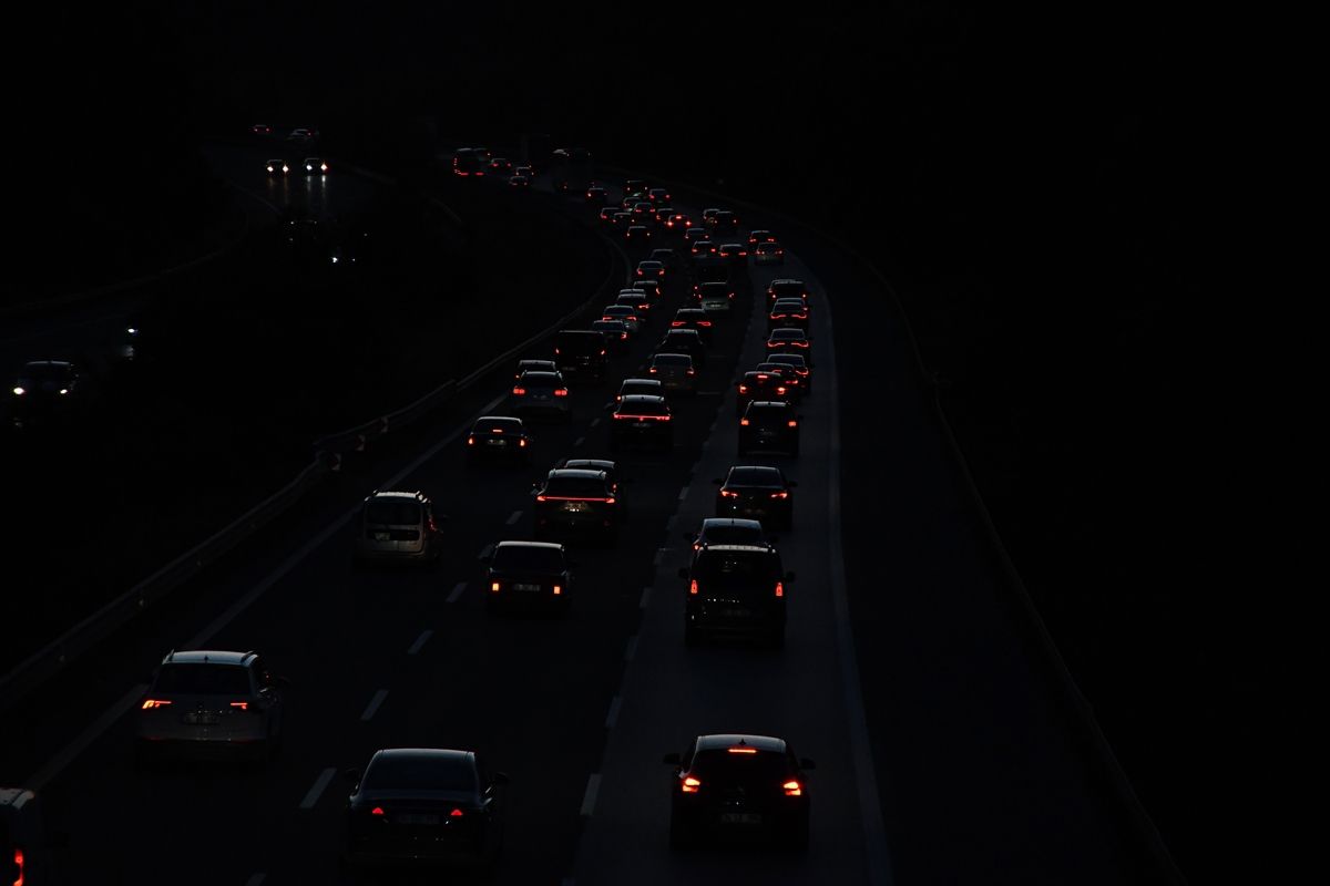 Tatil Dönüşü Trafik Yoğunluğu