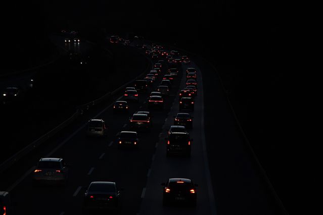 Tatil Dönüşü Trafik Yoğunluğu