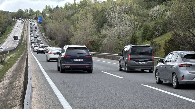 Kurban Bayramı Dönüş Trafiği Yoğunlaştı