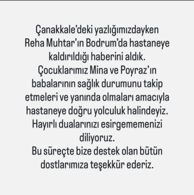 Ünlü televizyoncu Reha Muhtar'dan korkutan haber