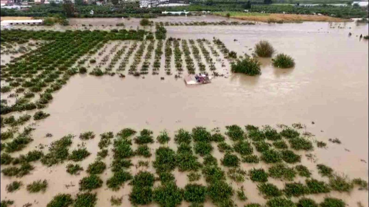 Hatay\'da Asi Nehri Taşarak Tarım Arazilerini Sular Altında Bıraktı