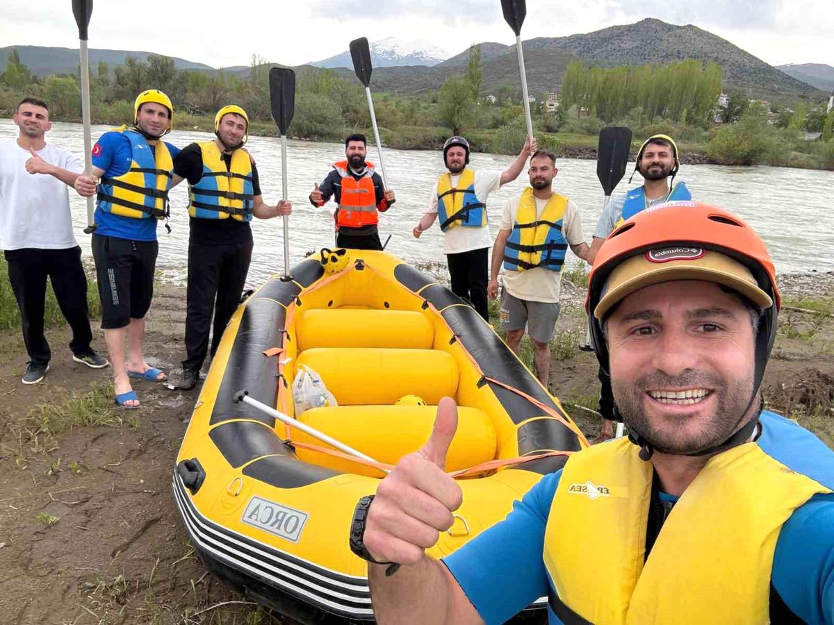 Bayburt\'ta Rafting Etkinliği