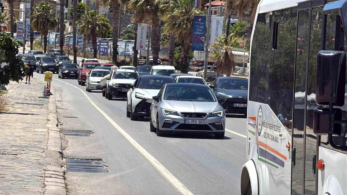 Bodrum\'da Bayram Dönüş Yoğunluğu