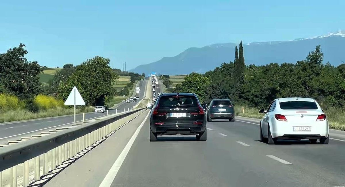 Bursa\'da Bayram Dönüşü Trafik Sıkışıklığı