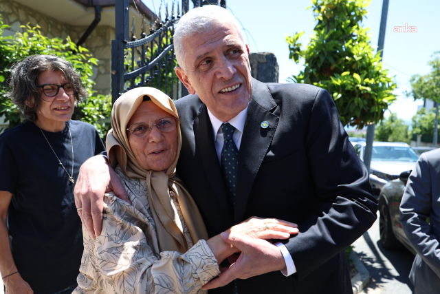 İYİ Parti Genel Başkanı Dervişoğlu’ndan İmamoğlu'nun anne babasına bayram ziyareti