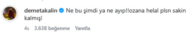 Mekandan kovulan Ozan Güven'e Demet Akalın'dan destek geldi