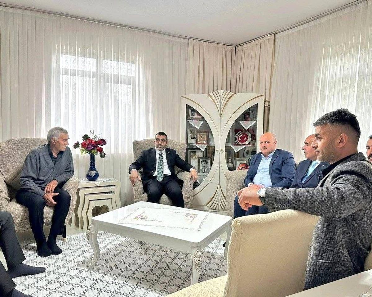 Çalkın, şehit ailelerine bayram ziyareti