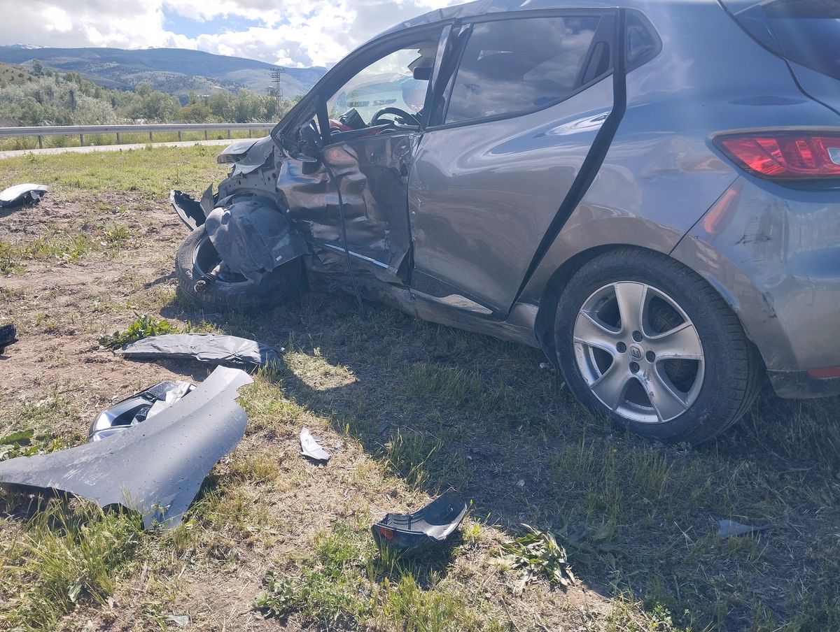 Sivas\'ta Trafik Kazası: 4 Yaralı