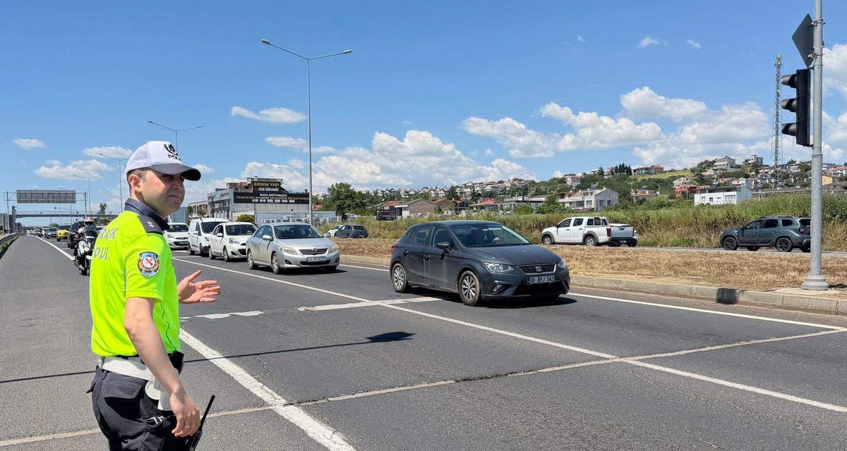 Kurban Bayramı Sonrası Tekirdağ-İstanbul Yoğunluğu