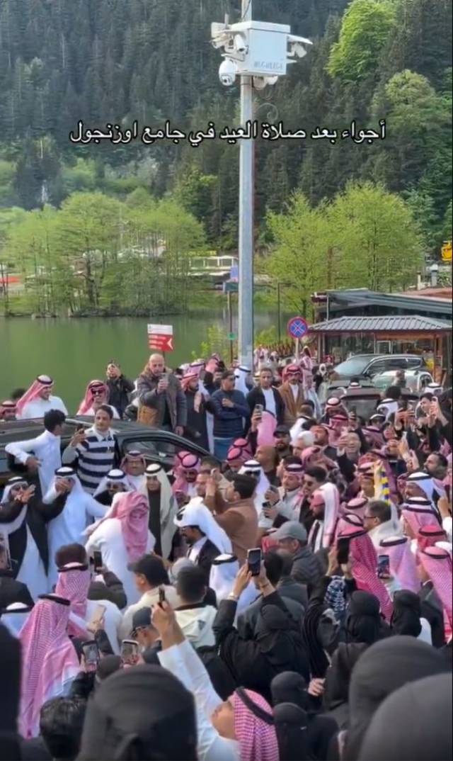 Uzungöl'de kaydedilen görüntüler tartışma yarattı