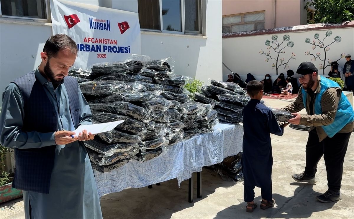 Yetim Vakfı\'ndan Afganistan\'a Kurban Yardımı