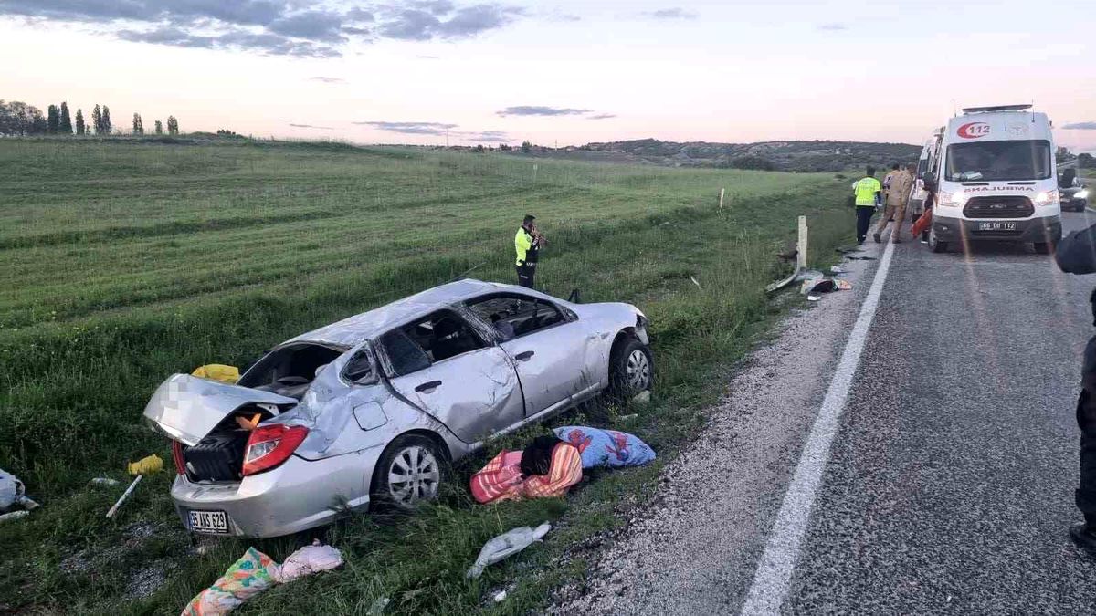 Yozgat\'ta Trafik Kazası: 1 Ölü, 3 Yaralı
