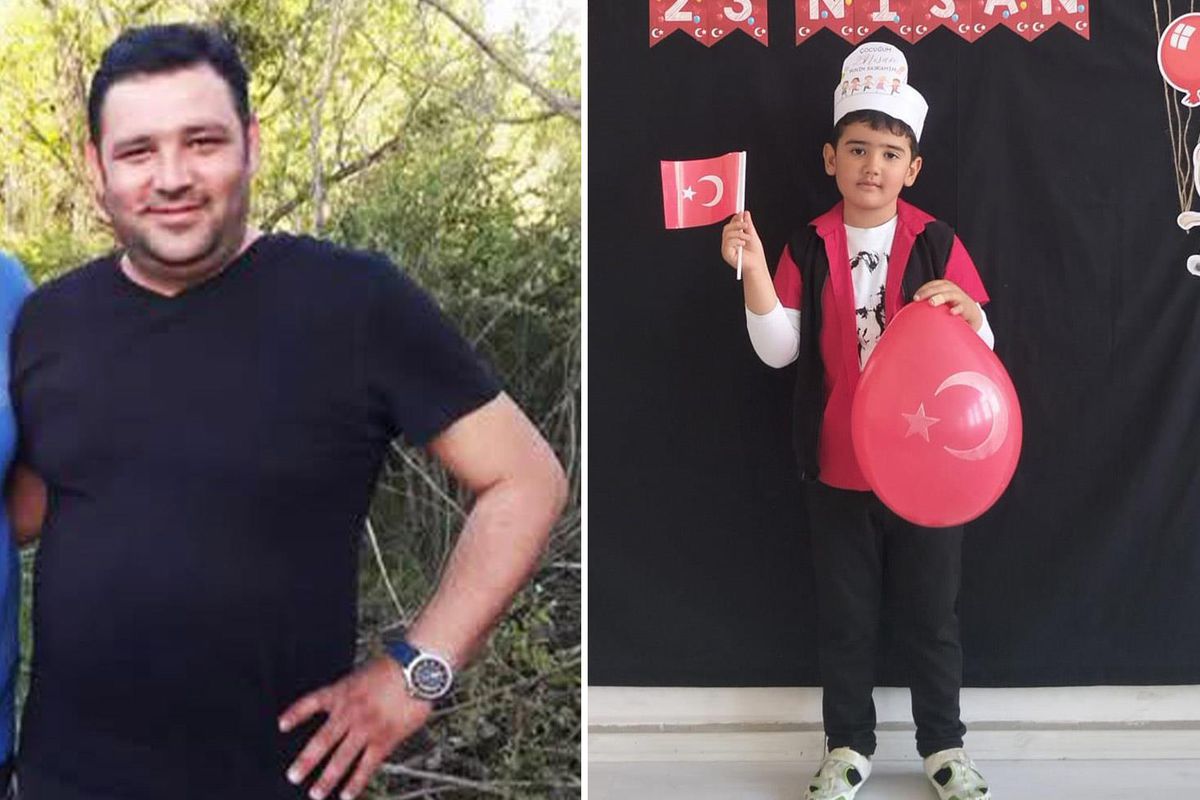 Baba ile 6 yaşındaki oğlunun acı sonu