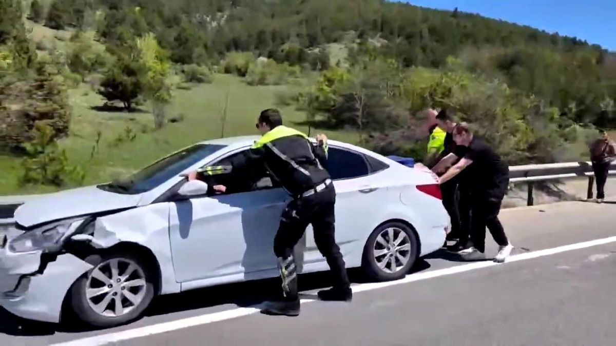 Bolu\'da Bayram Trafiğinde Kaza