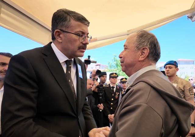 Görevi başında şehit düşen Yusuf Ergün, ebediyete uğurlandı