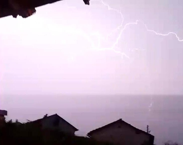 Bilecik’te Yıldırım Korkusu