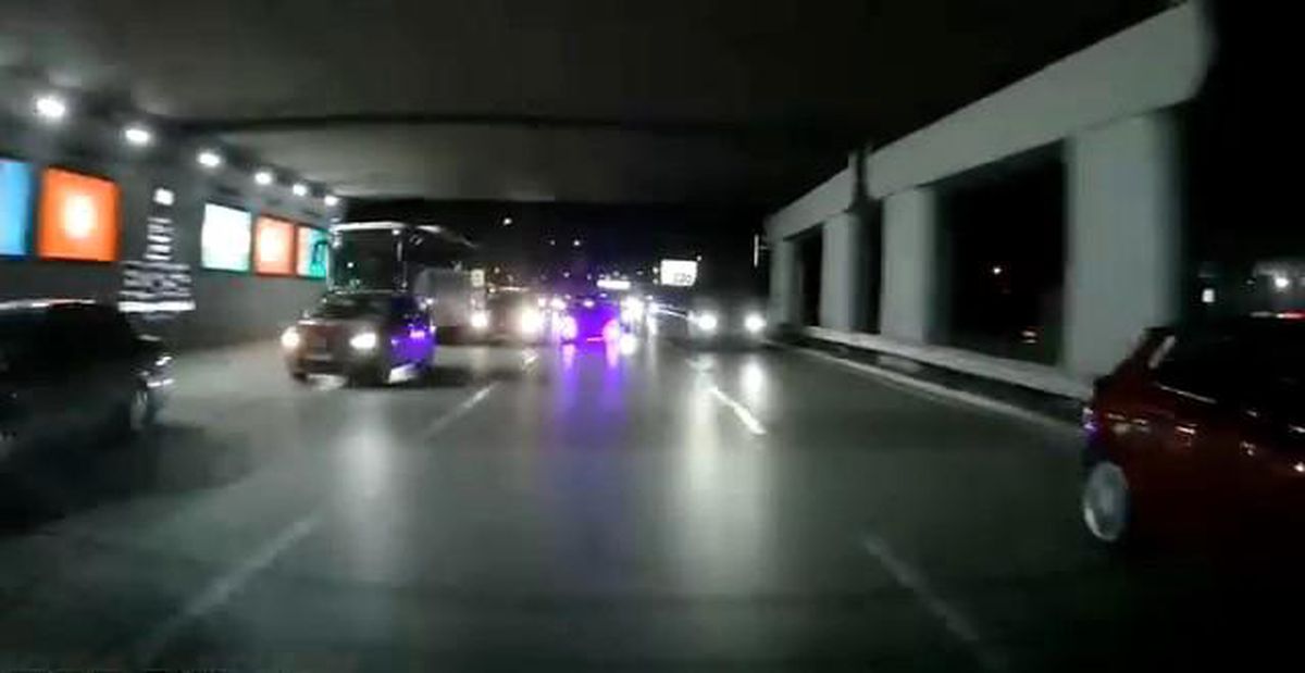 Bursa\'da Tehlikeli Trafik Anları