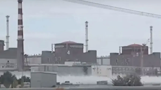 Ukrayna'dan Zaporijya Nükleer Santrali'ne saldırı