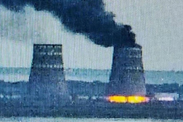 Ukrayna’dan Zaporijya Nükleer Santrali’ne saldırı
