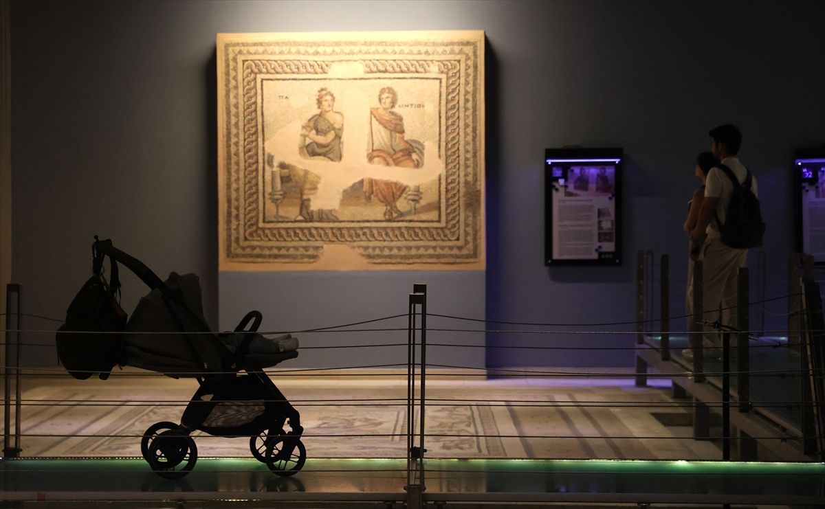 Zeugma Müzesi\'nde Bayram Yoğunluğu