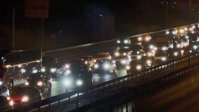 İstanbul'a Dönüşte Trafik Yoğunluğu