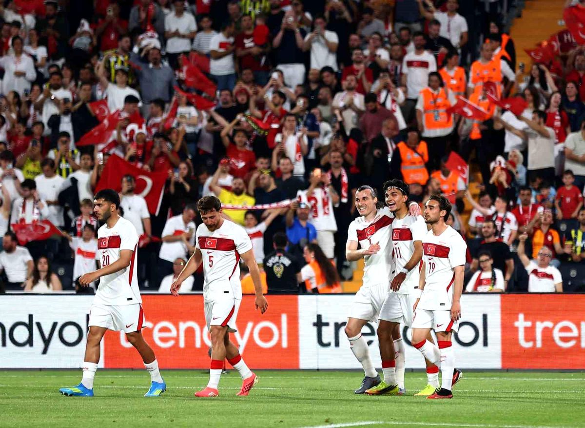 Can Uzun A Milli Takım\'da İlk Golünü Attı!