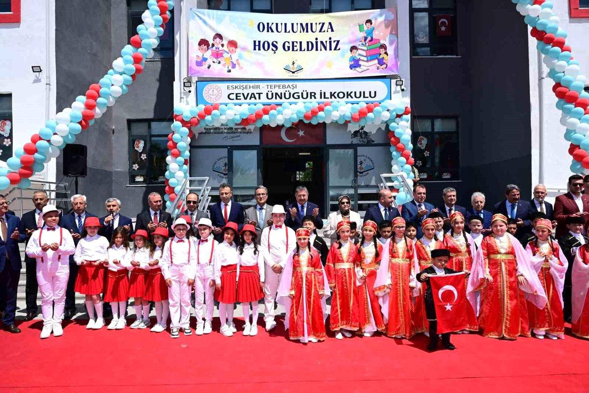 Cevat Ünügür İlkokulu Açıldı