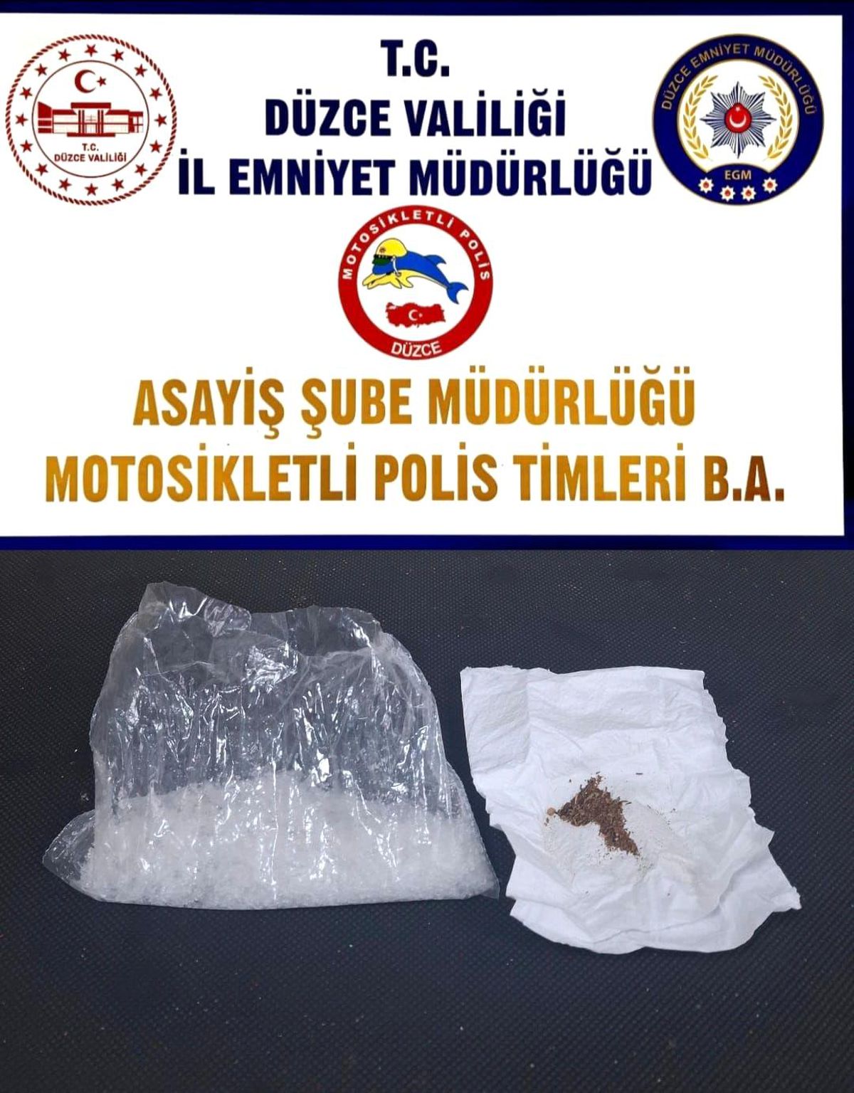 Düzce\'de Uyuşturucu Operasyonu: İki Tutuklama