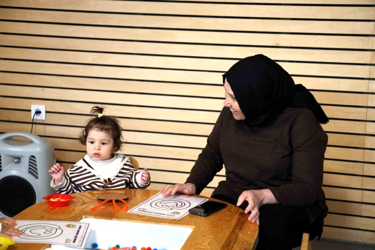 "Ebeveynli Oyun Grubu" projesine ailelerden yoğun ilgi